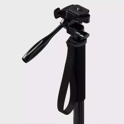 63 Inch Camera Monopod with 3-Way Panhead and Quick Release Plate
